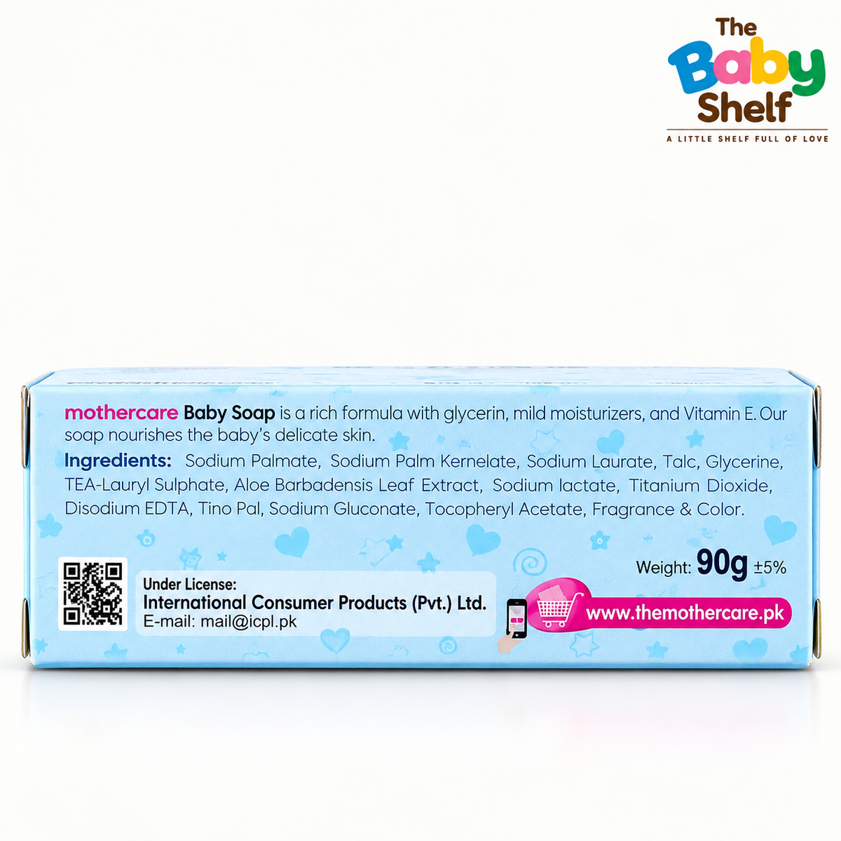 Mothercare Baby Soap Natural & Mild+ 90g