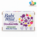 Babi Mild & Beyond Double Milk Organic Baby Bar Soap- 70g