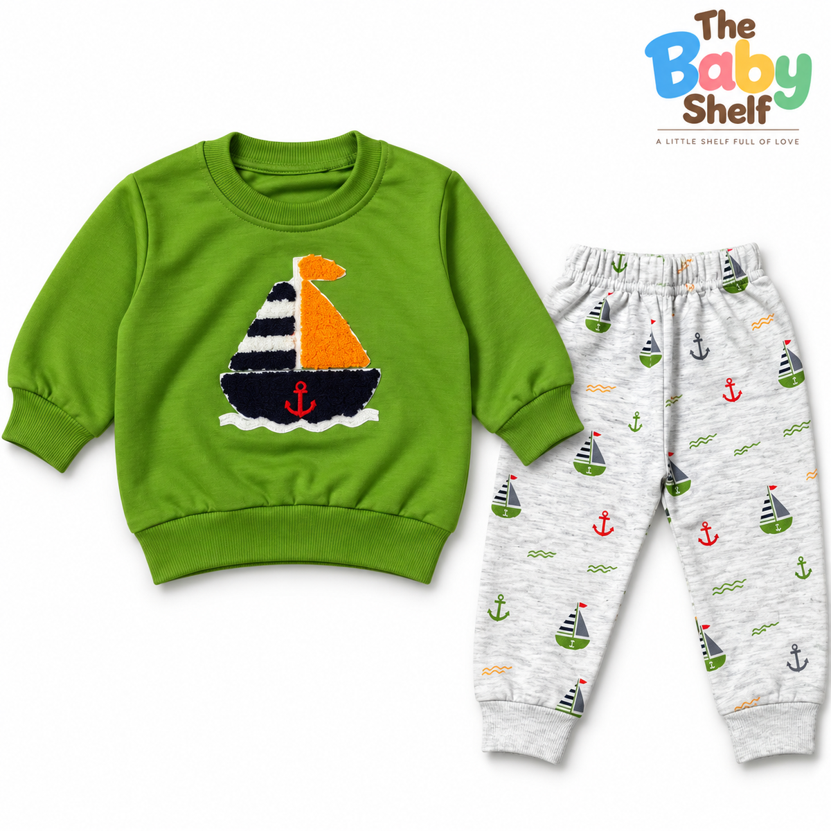 Sailboat 2-Piece Baby Set