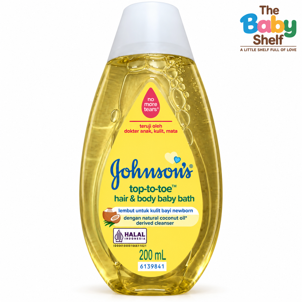Johnson’s Top-to-Toe Hair & Body Baby Bath 200ml.