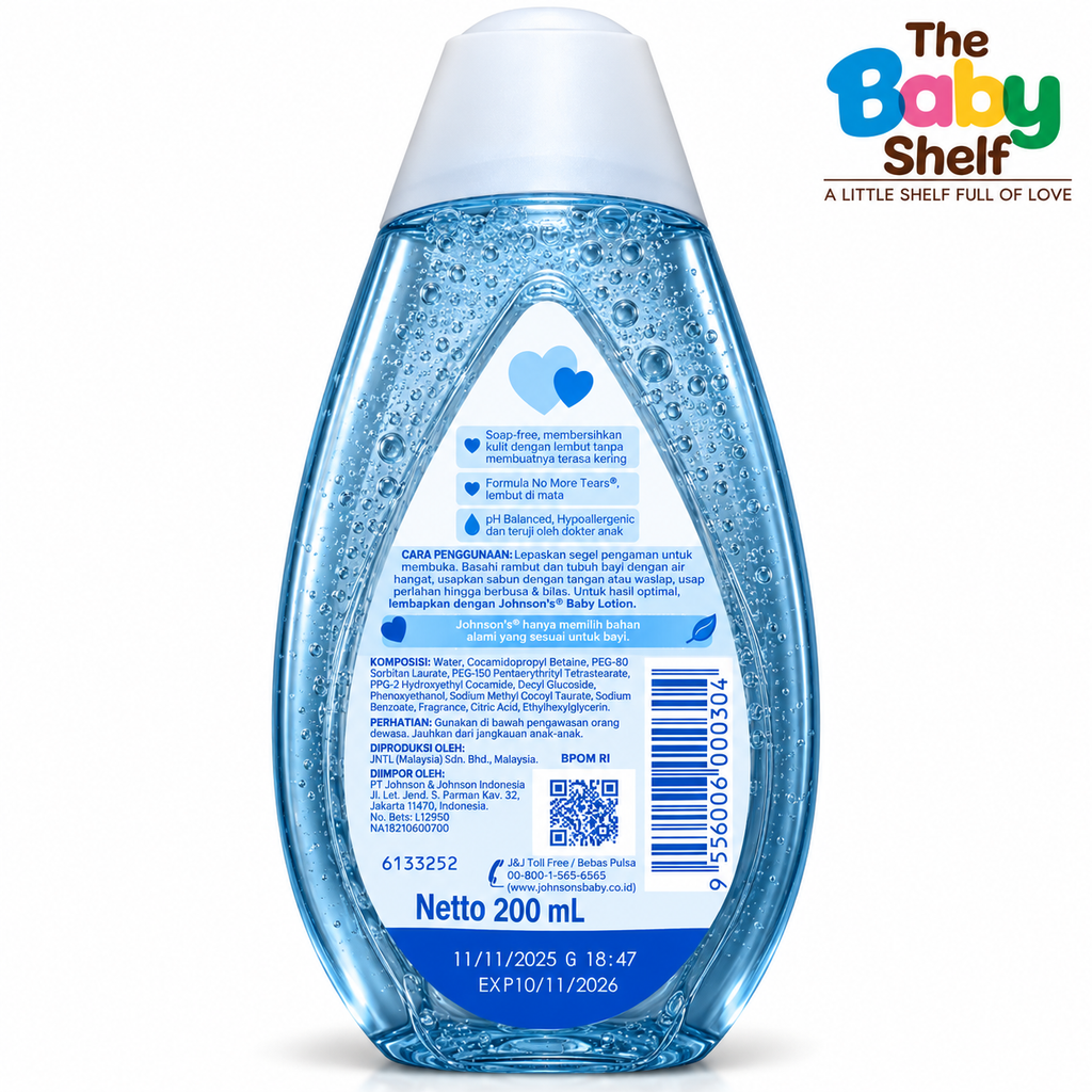 Johnson’s Baby Bath Soap-Free 200ml
