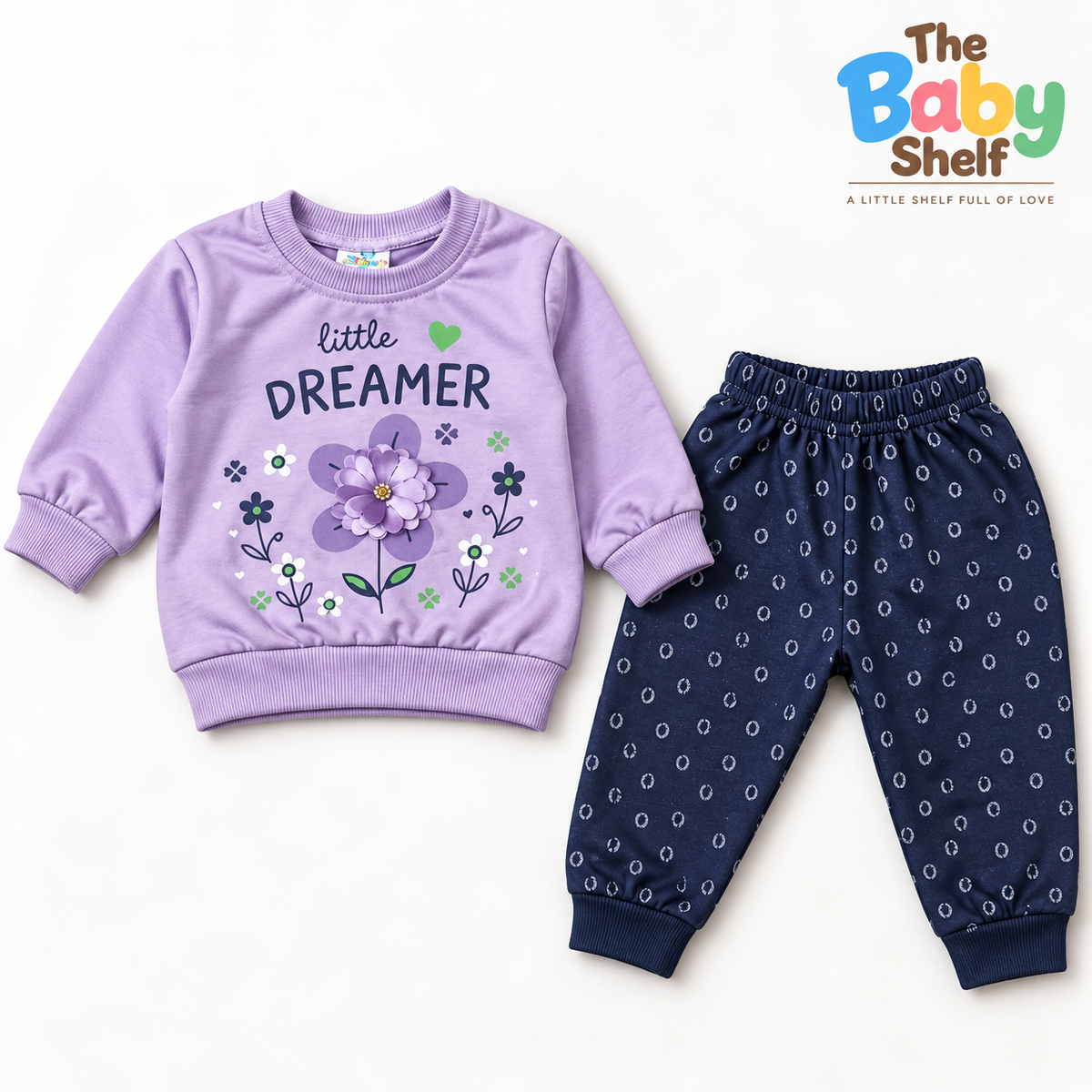 Little Dreamer Floral Baby Girls 2-Piece Set