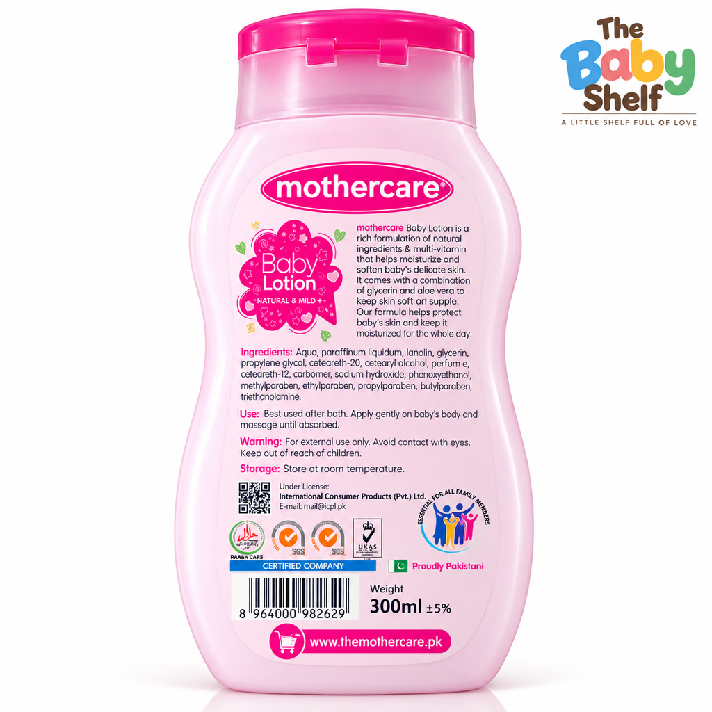 Mothercare Baby Lotion Natural & Mild-300ml