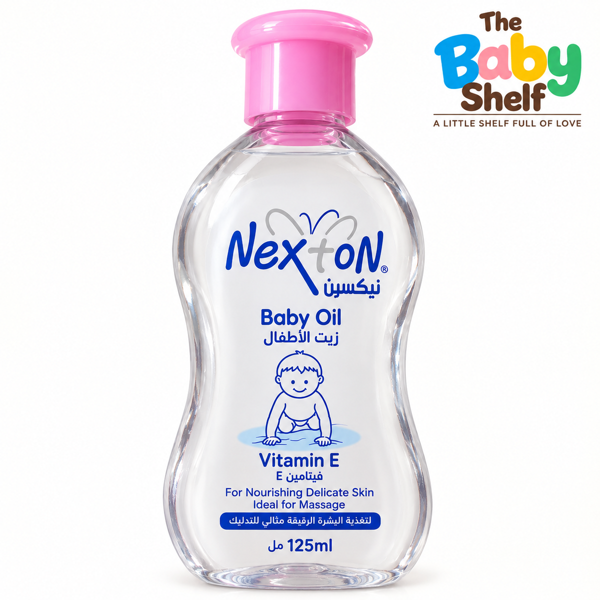 Nexton Baby Oil with Vitamin E 125ml