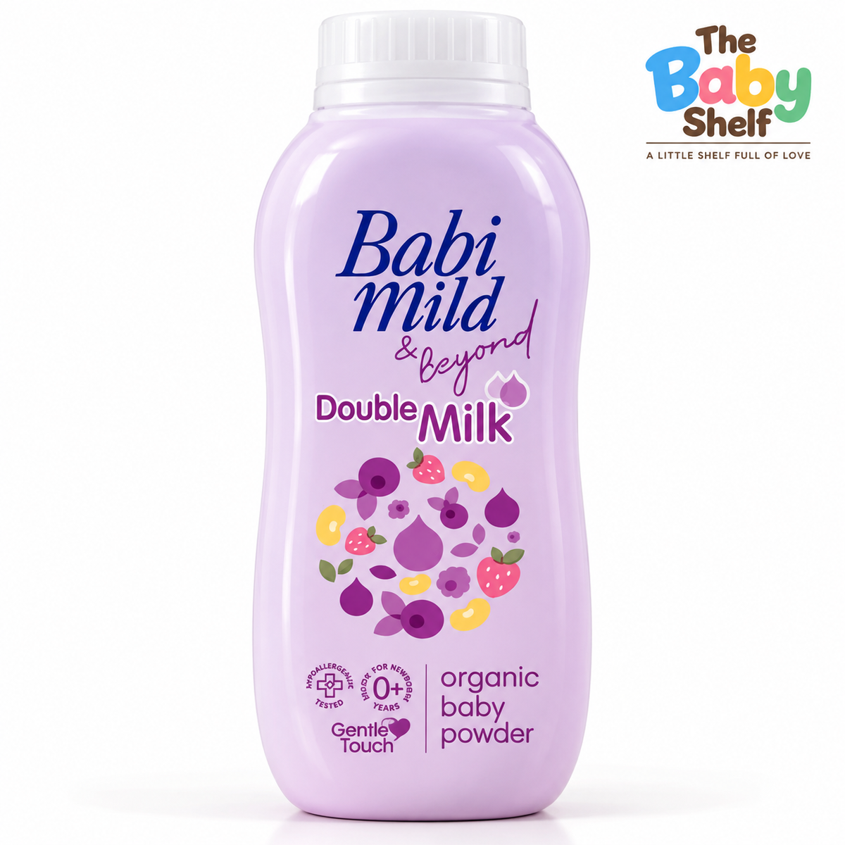 Babi Mild Double Milk Organic Baby Powder-160g