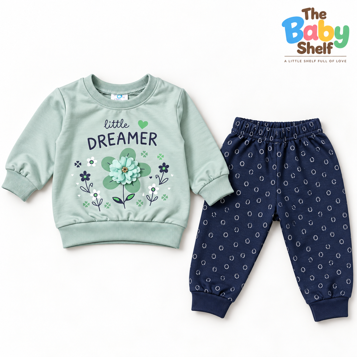 Little Dreamer Floral Baby Girls 2-Piece Set