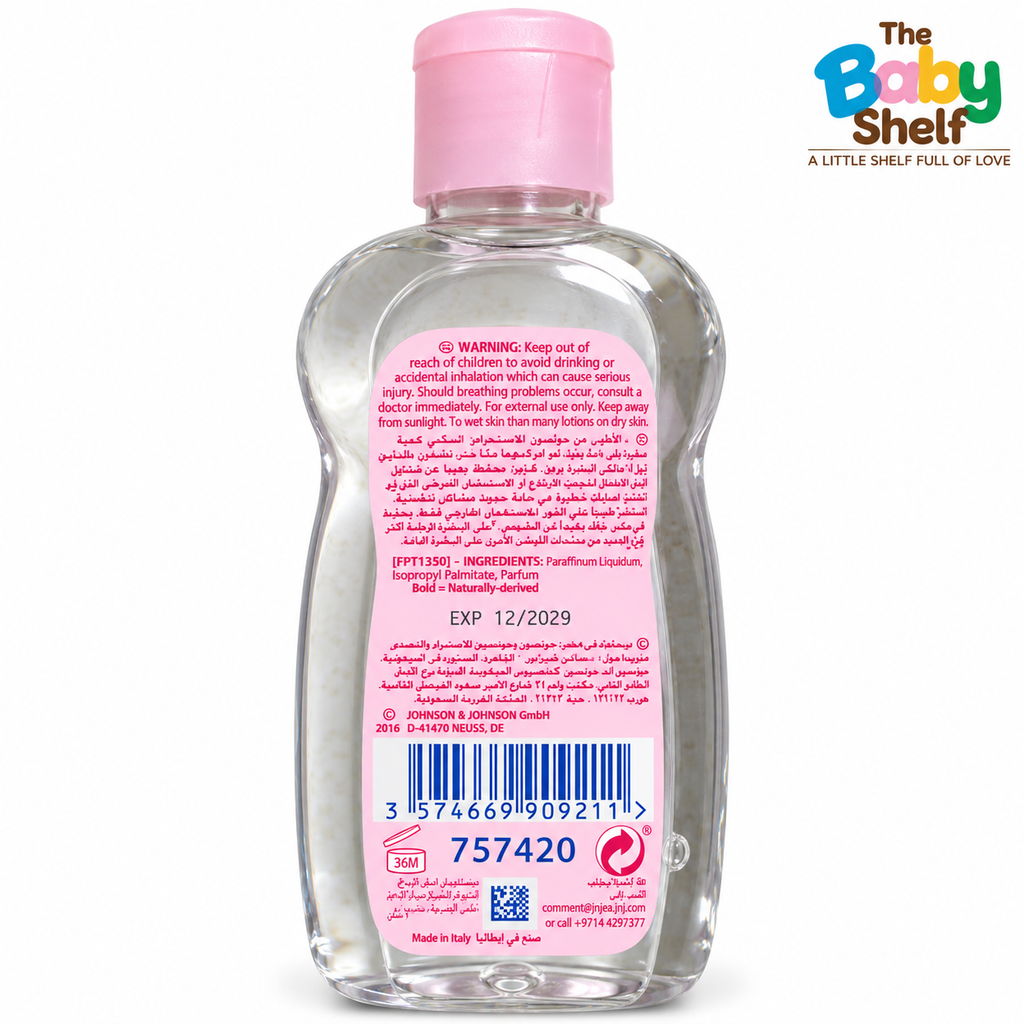 Johnson’s Baby Oil 100ml –Italy