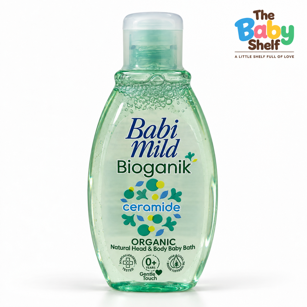 Babi Mild Bioganik Organic Natural Head & Body Baby Bath – 180ml