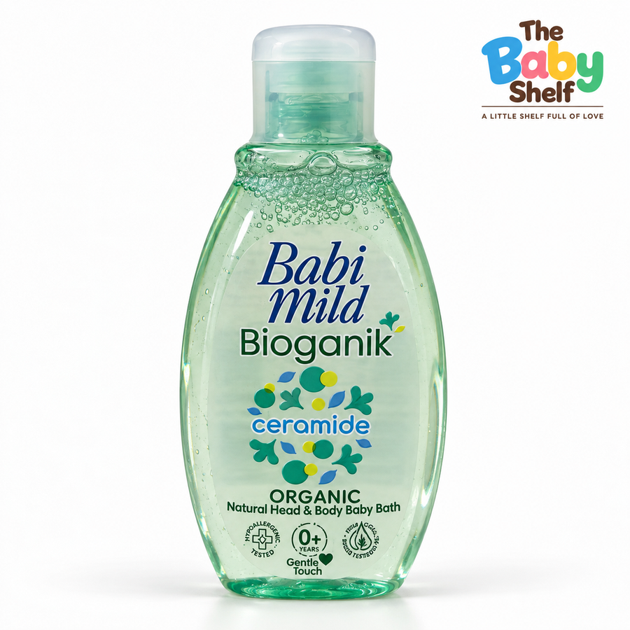 Babi Mild Bioganik Organic Natural Head & Body Baby Bath – 180ml