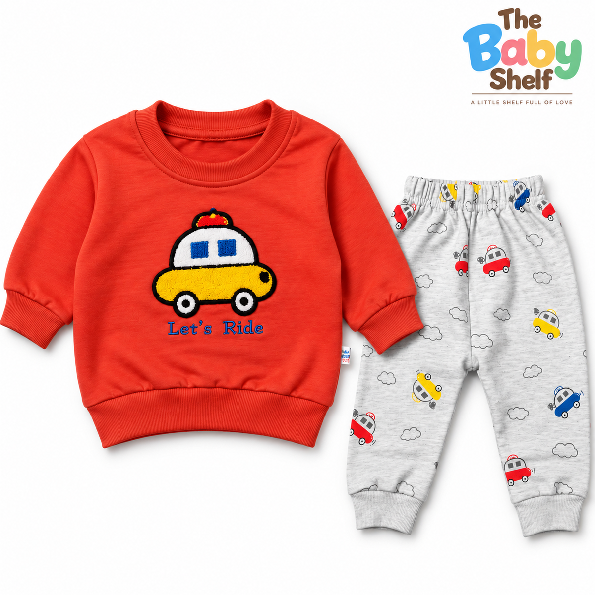 Let's Ride 2-Piece Baby Set