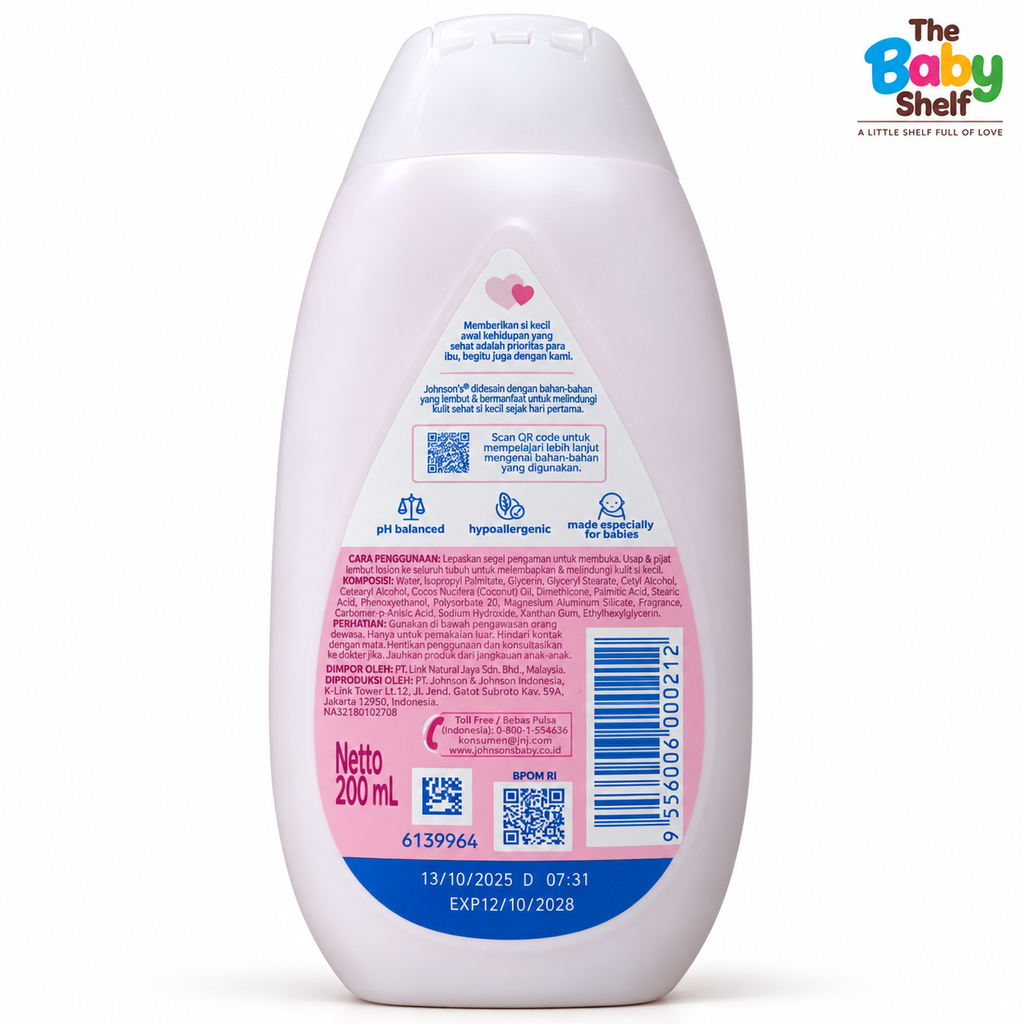 Johnson’s Baby Lotion with Coconut Oil 200ml